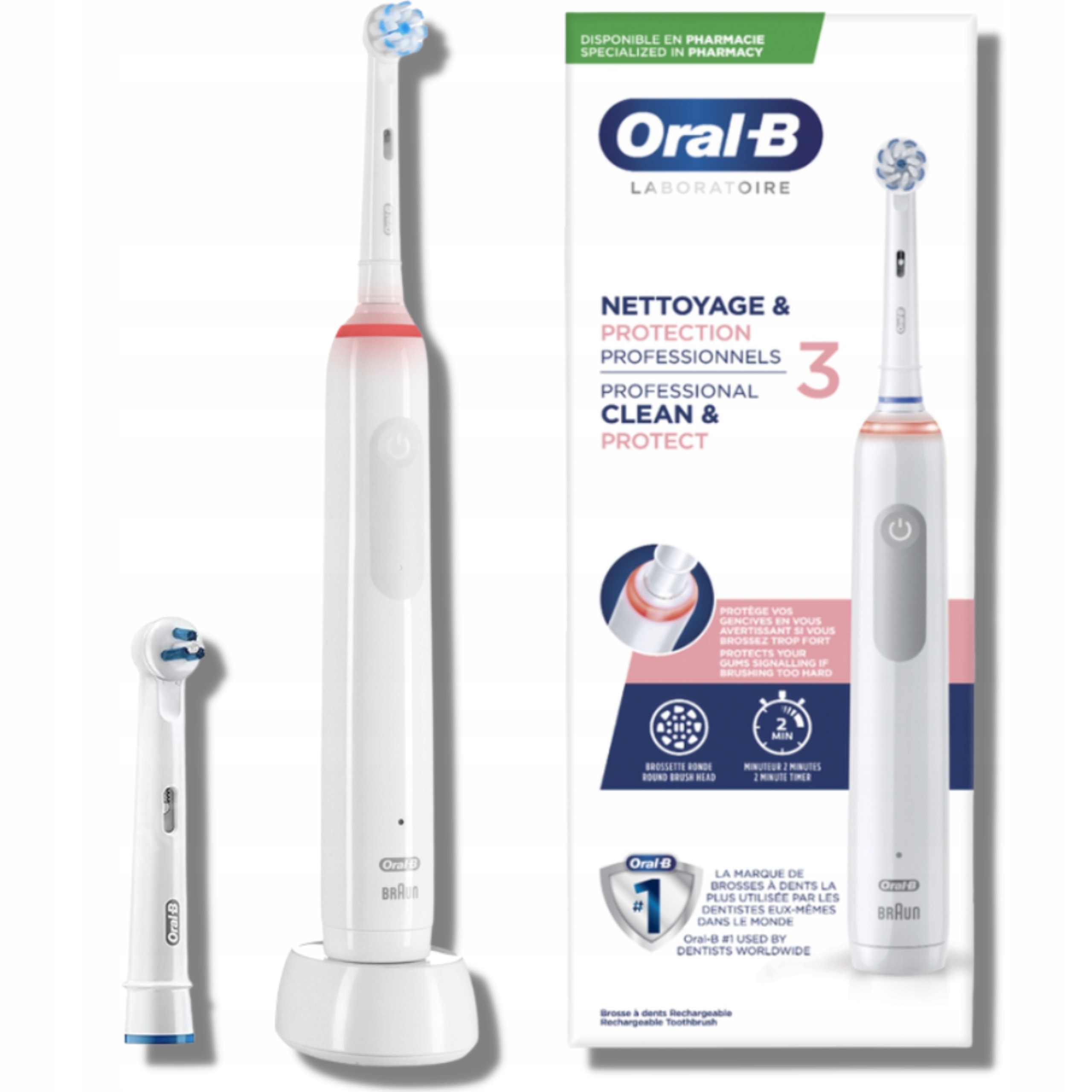 Elektrická zubná kefka Braun ORAL-B PRO 1 GumCare